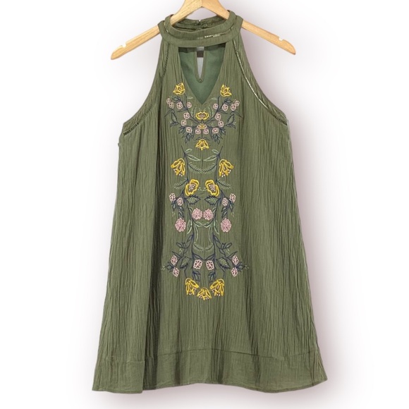 MIAMI EMBROIDERED SLEEVELESS DRESS - Picture 16 of 16